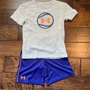 Under Armour short set size 7